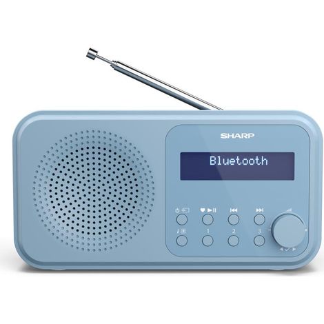 Sharp DR-P420 Radio Portatile Digitale senza fili Bluetooth Blu (1/4)