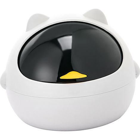 Mini-Tischmülleimer mit Deckel – Kompaktes und elegantes Design für Büro, Küche, Wohnzimmer (1/5)