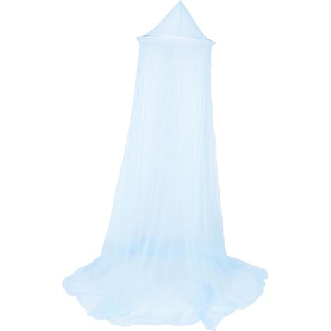 Moustiquaire ronde en dentelle pour chambre de fille, ciel lit (1/5)