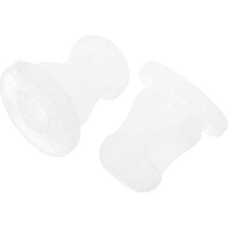 2pcs White Silicone Sealing Gasket for Electric Pressure Cooker, Easy Replacement, Secure Fit for Inner Lid (1/5)