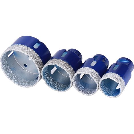3-teiliges Diamant-Lochsägen-Set M14 35 40 50 68 mm für Glas, Keramik, Granit, Kernbohrer (1/5)