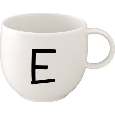 Villeroy & Boch Becher mit dem Buchstaben E