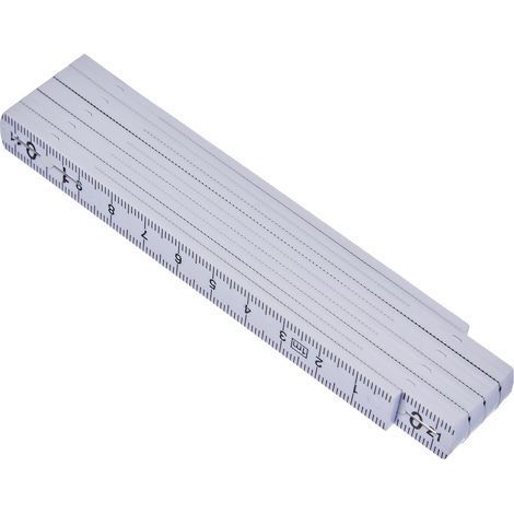 Mètre pliant 10 sections 1 m (1/4)