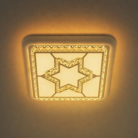 Plafon Decorativo LED Squarem CCT 48W con Control Remoto (1/4)