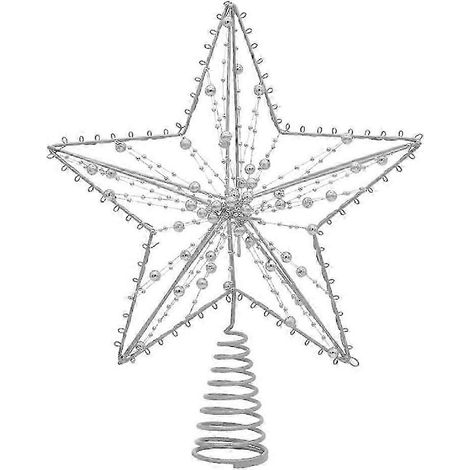 Décoration de sapin de Noël en fer, décoration de fête de Noël, accessoires de décoration de sapin de Noël (1/4)