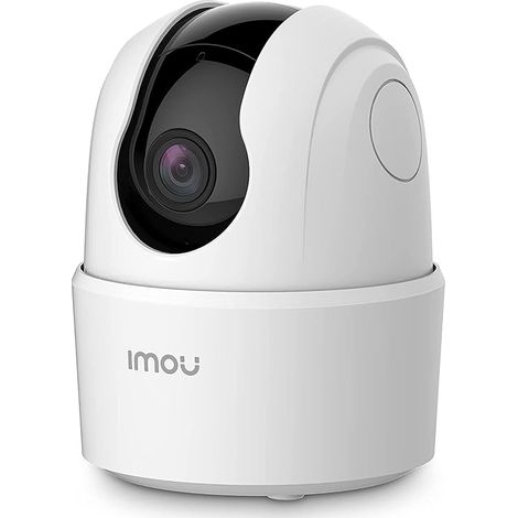 Caméra Surveillance Intérieur Caméra 360° Connectée Smartphone  WiFi 2.4Ghz, Détection Humaine, Suivi Intelligent, Sirène, Audio Bidirectionnel, 3MP UHD, pour Bébé/Animaux