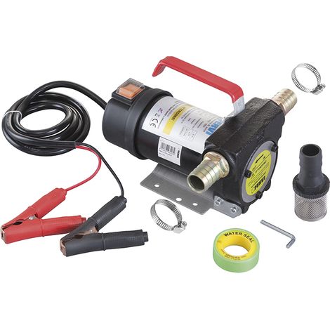 POMPE ELECTRIQUE EXTRACTEUR 12V A CARBURANT DIESEL LIQUIDE FERVI 0755