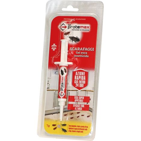 Insetticida Scarafaggi Protemax Gel 7 g 12 Pezzi (1/4)