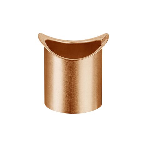 GRÖMO® Kupfer Lötstutzen ø60 für halbrunde Rinne 200, 60611