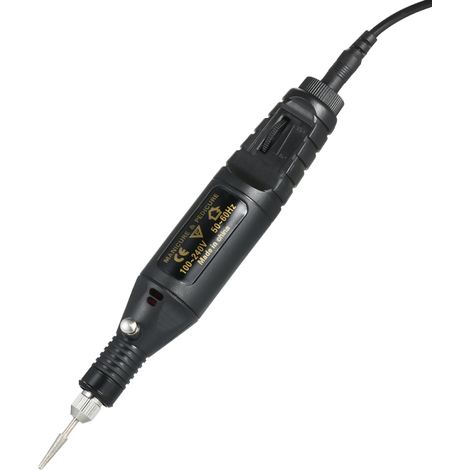 Juego de 14 mini taladros eléctricos de 100V-240V con velocidad variable, con lápiz de grabado giratorio, para fresado y pulido. (1/5)