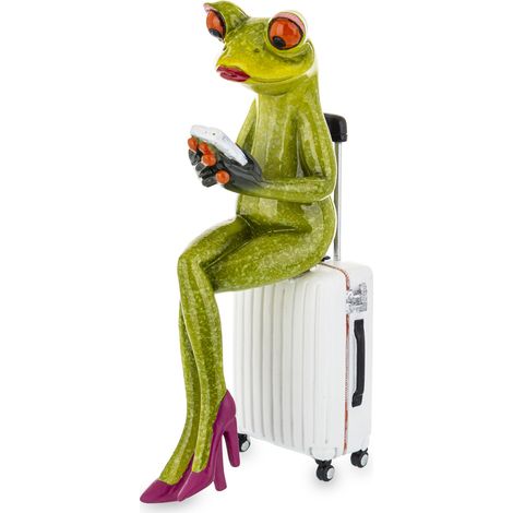 Froschfigur, Tierfiguren, 16,5 x 5 x 8 (1/5)