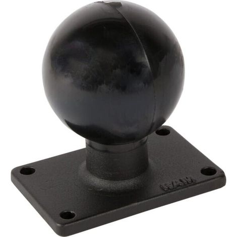 Base con patr贸n de montaje rectangular de 4 orificios a 1,5" x 2,5" bola D/2,25" RAM RAMD202U23 (1/2)