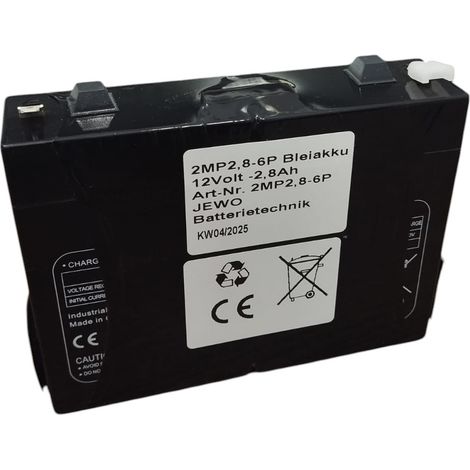 Batteria AGM MULTIPOWER standard 2MP2.8-6P 12V 2,8Ah