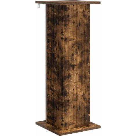 Maison Exclusive - Supporto per piante Rovere Fumo 30,5 x 30 x 80,5 cm