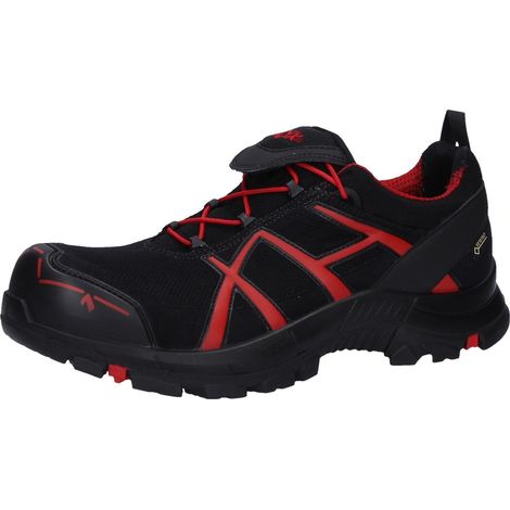 HAIX Sicherheitshalbschuh BLACK EAGLE Safety 40.1 low 610002 S3 ESD SRC DGUV Gr. 41 schwarz / rot (1/5)