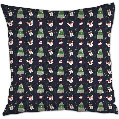 Housse de coussin décorative fermeture à glissière pour canapé chambre à coucher salon (1/5)