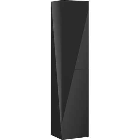 Mexen Orio colonna bagno 35 cm, 2 ante, nero lucido - 91A11-03016-2-BF70 (1/5)