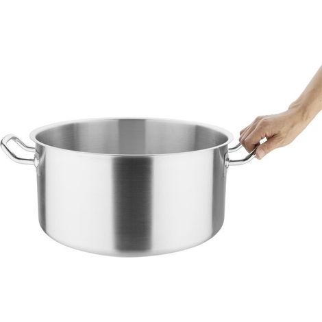 Faitout inox 18,5 Litres, (Ø)360 mm (1/4)