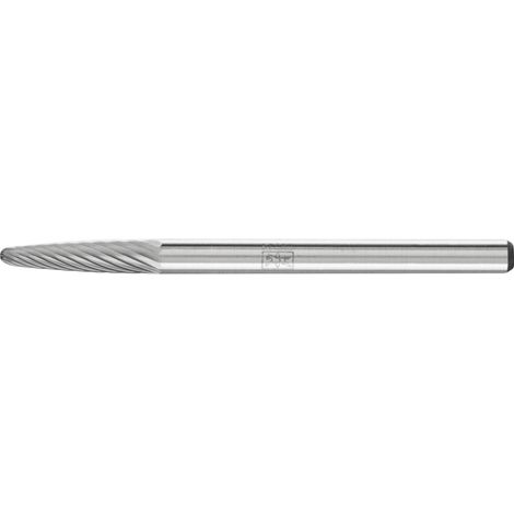 PFERD TOOLS Hartmetall Frässtift Rundbogen RBF Ø 03x13 mm Schaft-Ø 3 mm Z5 universal fein (1/4)