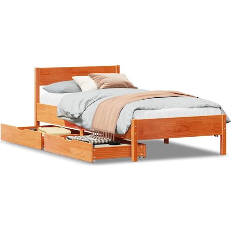 Maison Exclusive - Estructura de cama sin colchón madera de pino