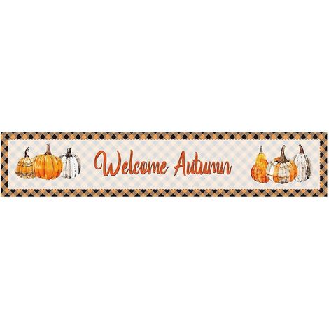 Décorations de table pour Thanksgiving, style rétro, pour une table de cuisine familiale. (1/3)