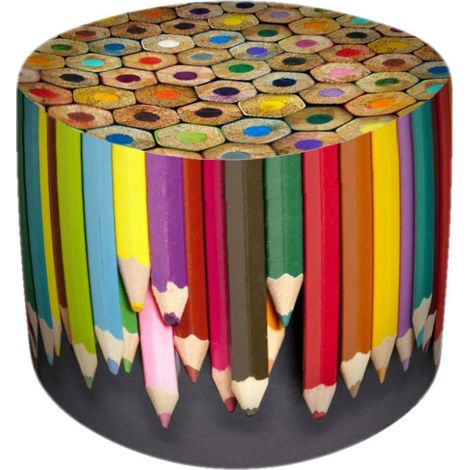 Pastelli ecologici pouf decorativo (1/2)