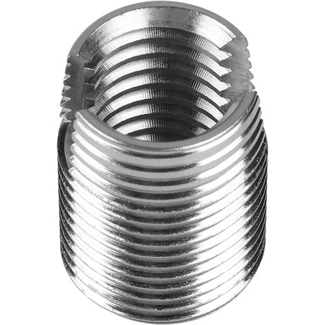Kit de 302 inserts filetés auto-taraudeurs en acier inoxydable SUS303 à 3 trous (taille 7) (1/4)