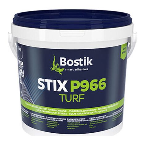 Colle polyuréthanne Stix P966 Turf pour pose gazons synthétiques - Vert 6kg - BOSTIK - 30617615