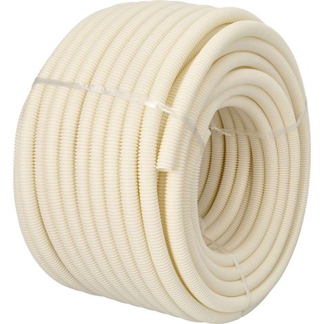 Jandei - Tubo Corrugado Blanco 50m 16mm