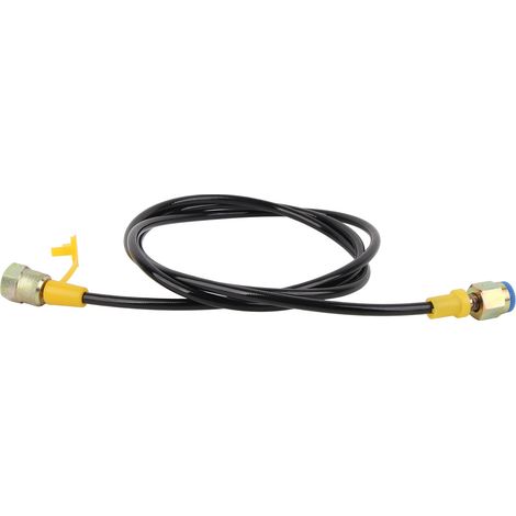 Flexible Hydraulic Test Hose 1.5m M16x2 to 1/4 BSP, 630 Bar Pressure, DN2 Coupling (1/5)