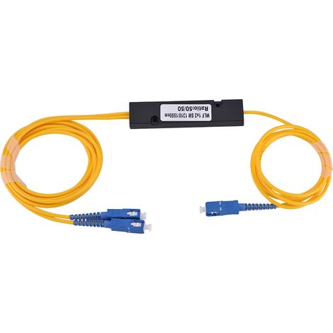 Câble répartiteur de fibre optique monomode SC 1 vers 2 avec connecteur SC