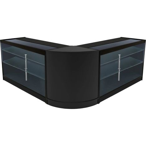 Helios LED Shop Counter Set CM60 & 2 x K1500 - Black (1/5)