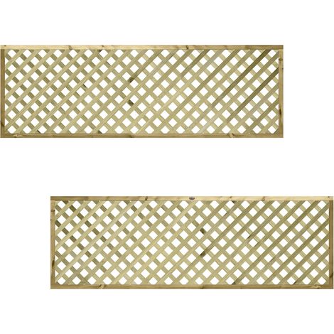 Premier 6ft x 2ft URBAN Diamond Trellis Panel