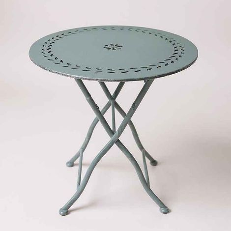 Table de jardin fer 60x60x72cm (1/2)
