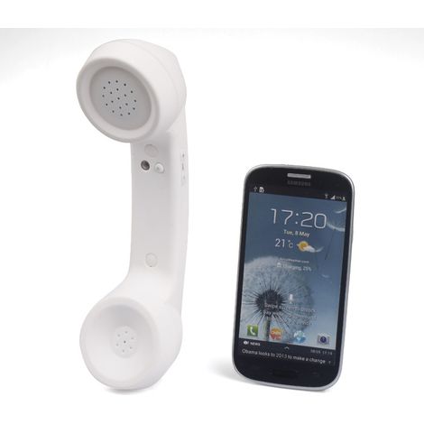 Écouteur de protection contre les radiations pour combiné téléphonique rétro sans fil, récepteur pour téléphones portables (1/3)