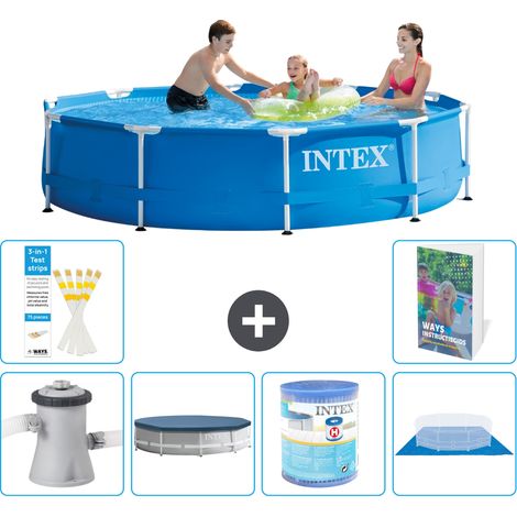 Frame Pool Rund - 305x76 cm - 7-teilig S341
