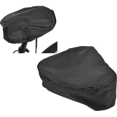Housse de selle de vélo imperméable avec cordon de serrage, protection contre la pluie et la poussière (1/5)