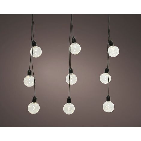 Guirlande Ampoules Exterieur Forme Globe Ip44 3m 12 Leds (1/3)
