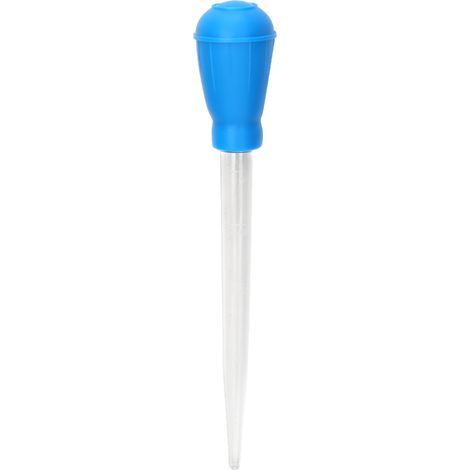 Mini-Handwasserpumpe für Aquarien, Kiesreiniger mit blauem Saugschlauch