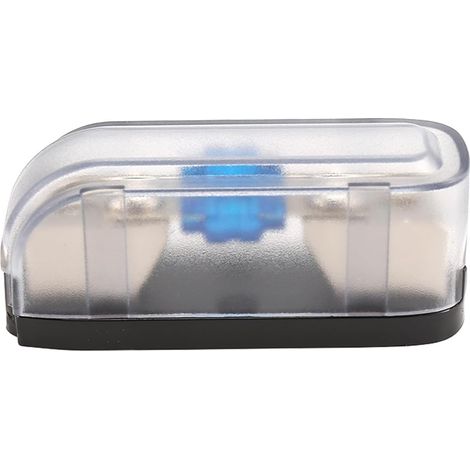 Support de Fusible Stéréo de Voiture, Boîte À Fusibles Audio de Voiture Bloc de Distribution D'Alimentation 4Ga Entrée 4Ga Sortie,Voie
