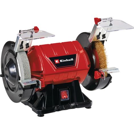 Einhell Touret à meuler TC-BG 150 B (350 W max, meule de Ø 150 mm,) Livré avec accessoires