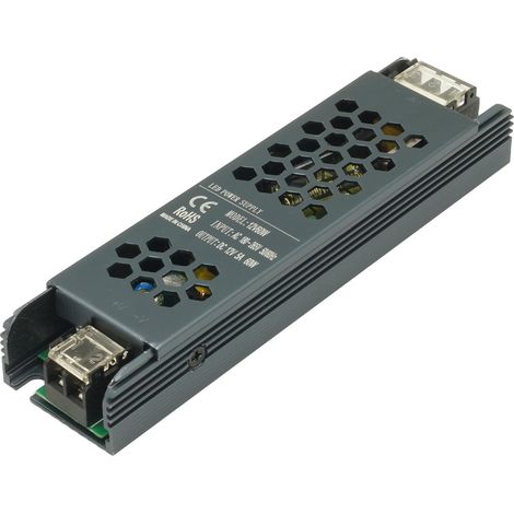 Fuente de alimentación para LED ultradelgada PRO 12V CC IP20 5A 60W Idealed ID-3312 (1/3)
