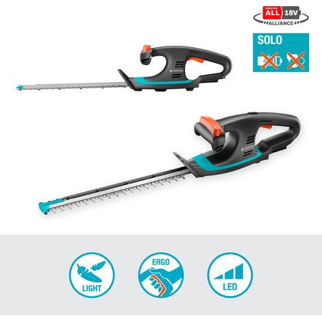 GARDENA Tagliasiepi a batteria 18V EasyCut, lama 40 cm, diametro max ramo 16 mm, senza batteria POWER FOR ALL (14733-55) (1/5)