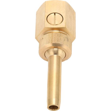Buse de fontaine à filetage femelle en laiton, tête de pulvérisation réglable avec valve pour bassin 3/4 25 mm (1/5)