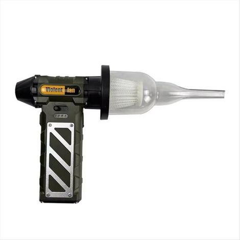 Mini ventilateur portatif 110 000 tr/min, souffleur d'air haute puissance, sèche-cheveux, aspirateur, moteur sans balais B (1/4)