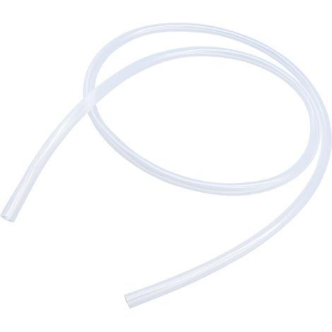 Tubes en silicone 2 mm de diamètre intérieur x 5 mm de diamètre extérieur (1 mètre), tuyau flexible en silicone transparent pour transfert de pompe à air/eau, brassage