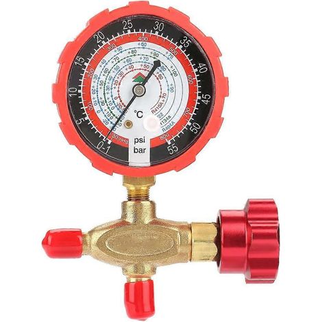 Manometer und Ventil für Klimaanlagen, 800 psi, 55 kgf cm, passend für R404a, R22, R410 und R134a