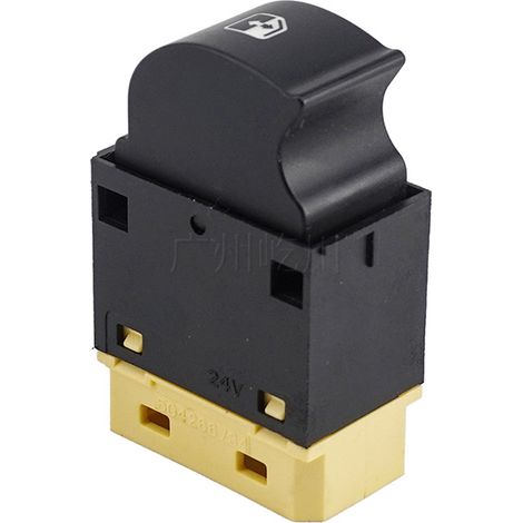 504266994 est un interrupteur/commutateur de commande de lève-vitre électrique pour véhicules Iveco. (1/2)