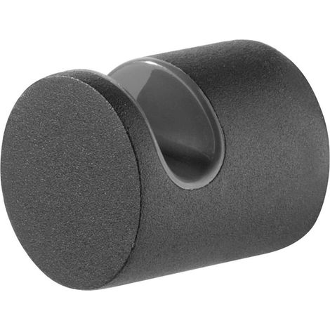 Tiger Bold Gancio, Acciaio Inox, Nero, 2,9 x 2,9 x 3,5 cm (1/4)