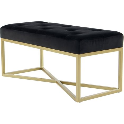 Banc cameron 125 - Or, noir